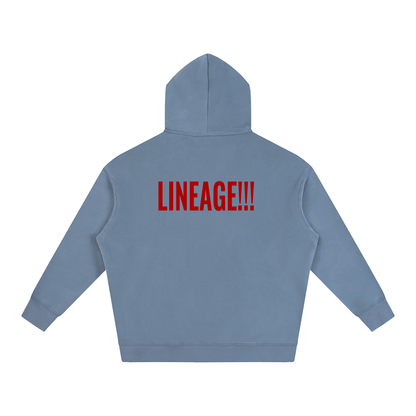 FBA NO FLEE ZONE Oversize Fleeced Hoodie
