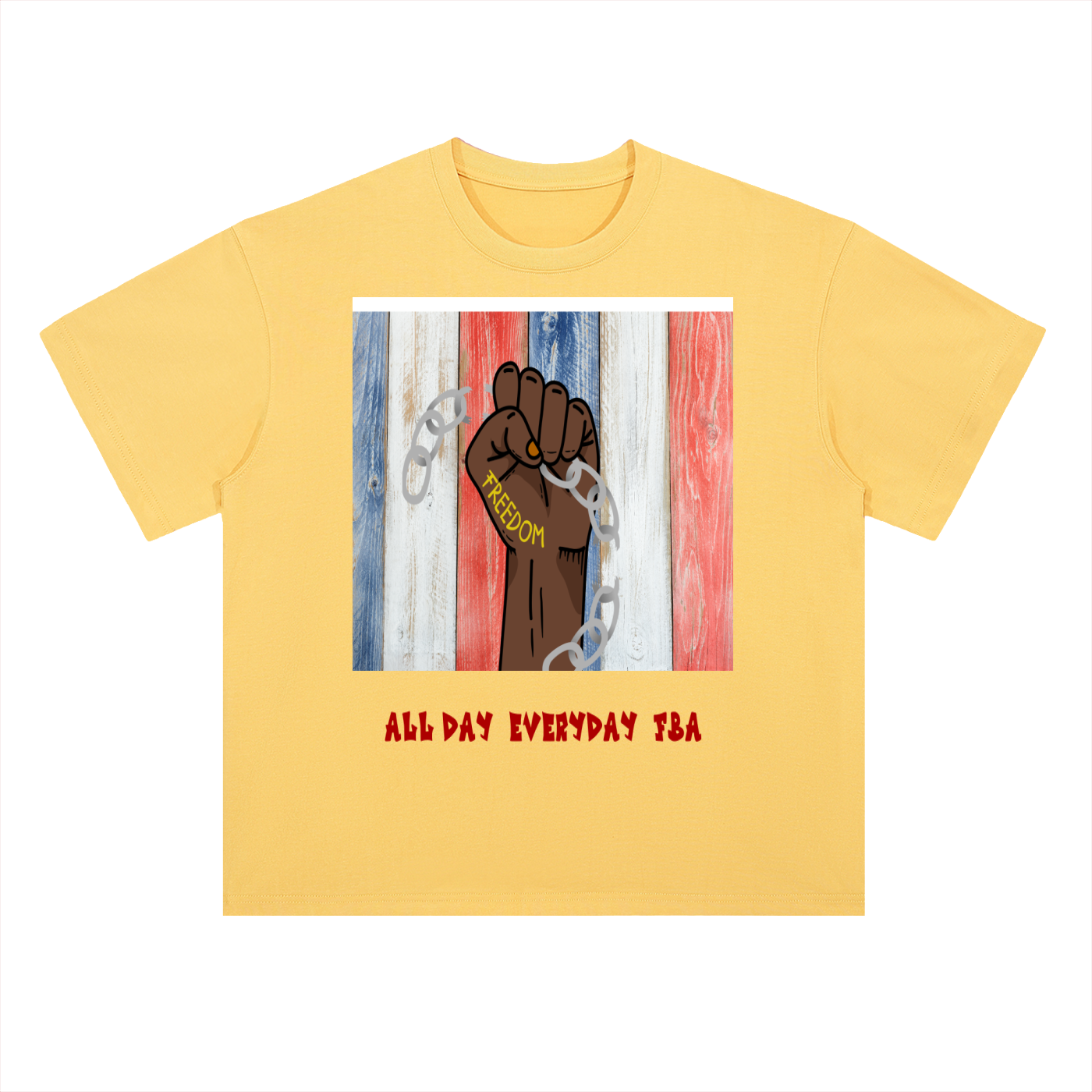 Heavyweight Drop Shoulder Cotton T-Shirt