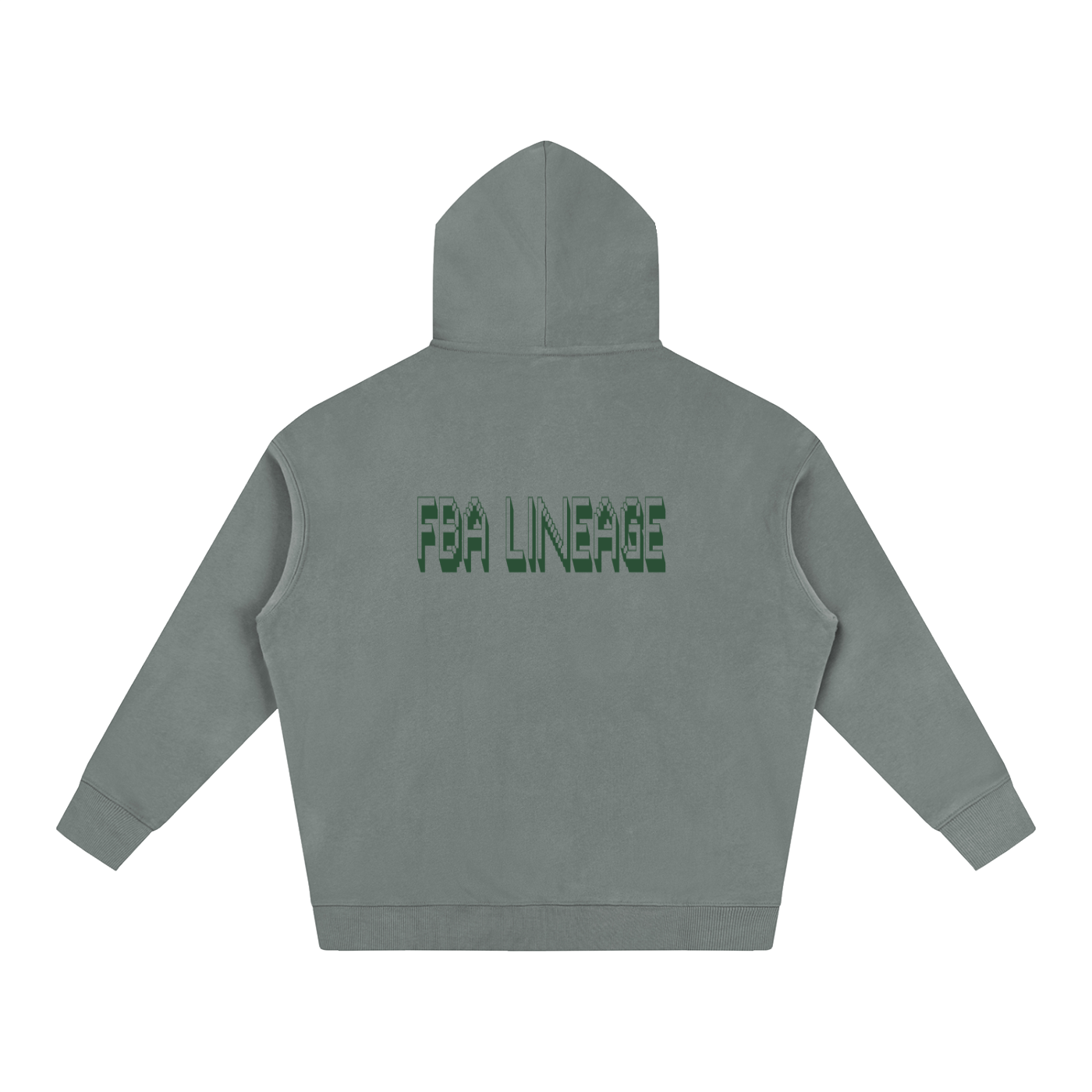 Heritage Oversize Fleeced Hoodie