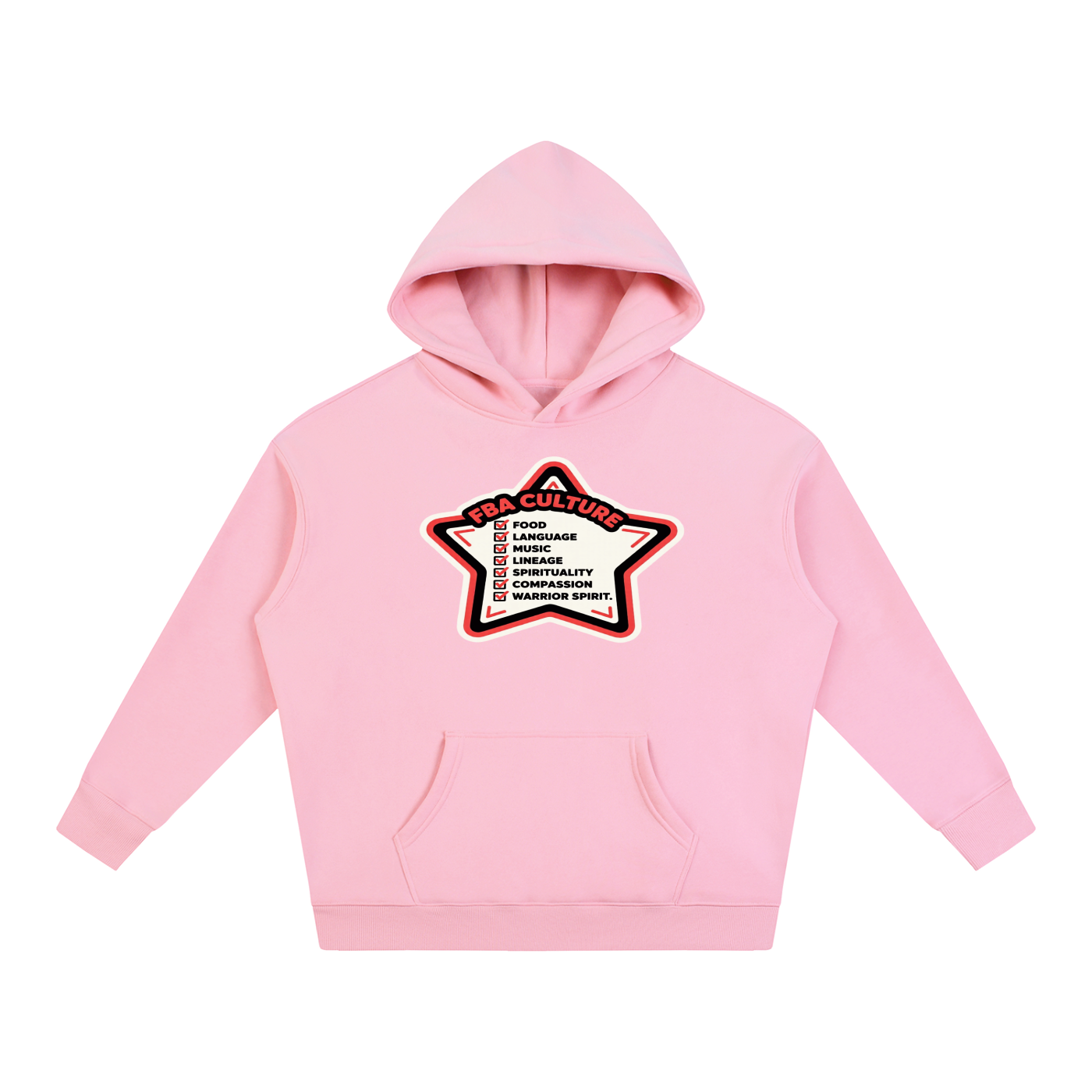 UNSPOKEN CODE Oversize Fleeced Hoodie