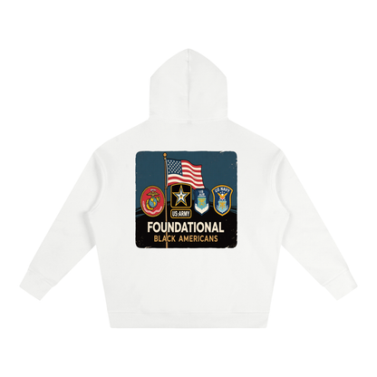 OLE AMERICA Oversize Fleeced Hoodie