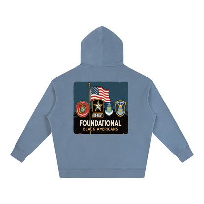 OLE AMERICA Oversize Fleeced Hoodie
