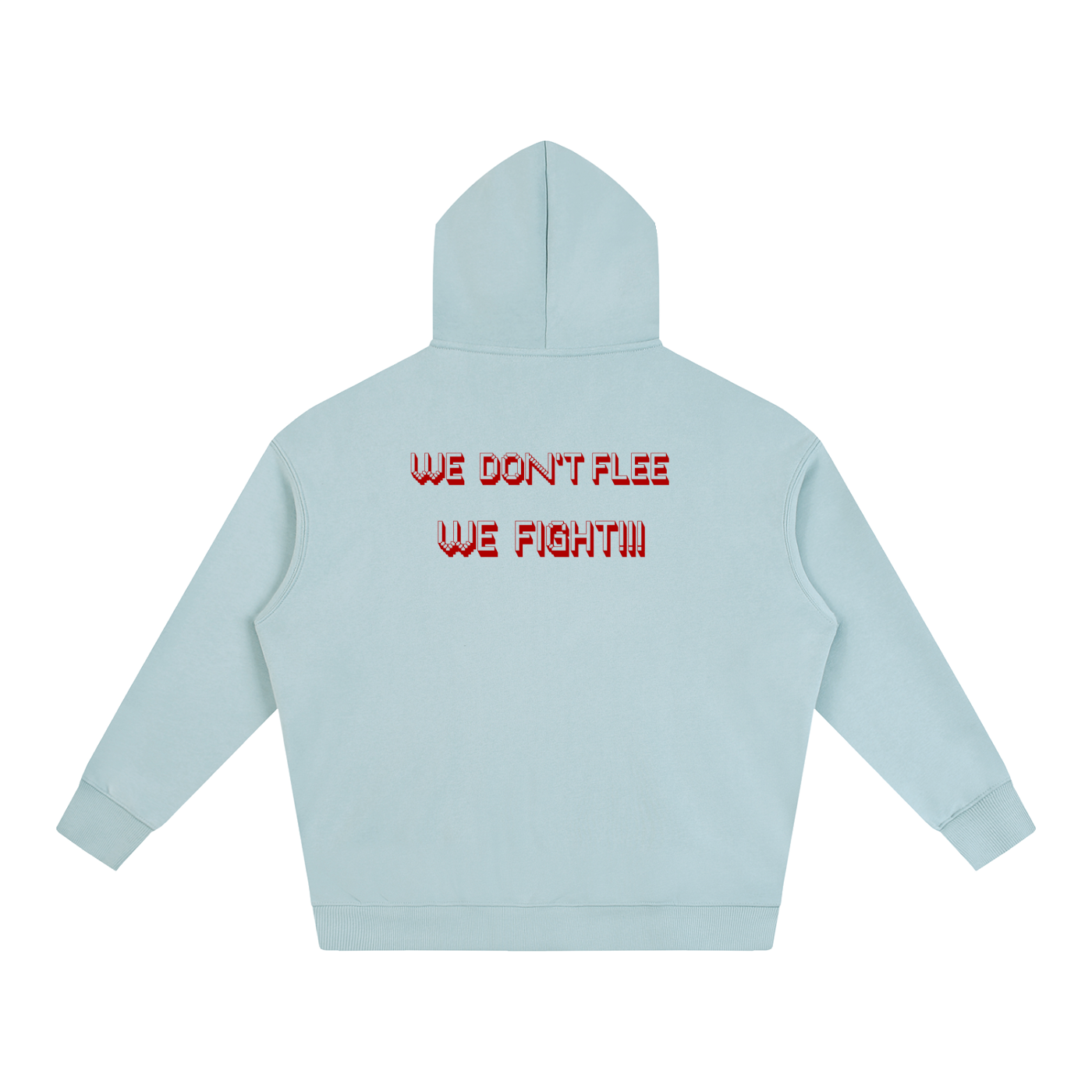 FBA SUPERHERO Oversize Fleeced Hoodie