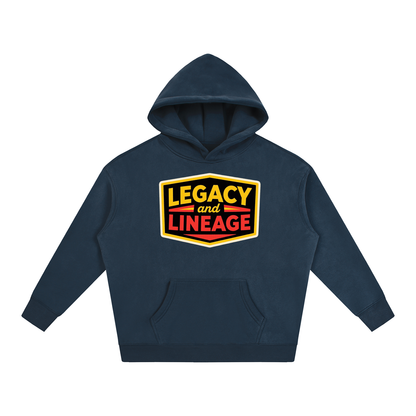 LEGACY AND LINEAGE Oversize Fleeced Hoodie