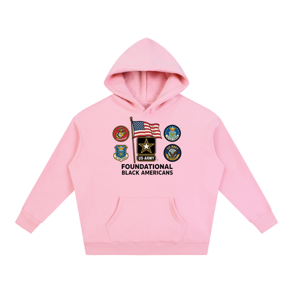 FBA SERVICEMEN Oversize Fleeced Hoodie