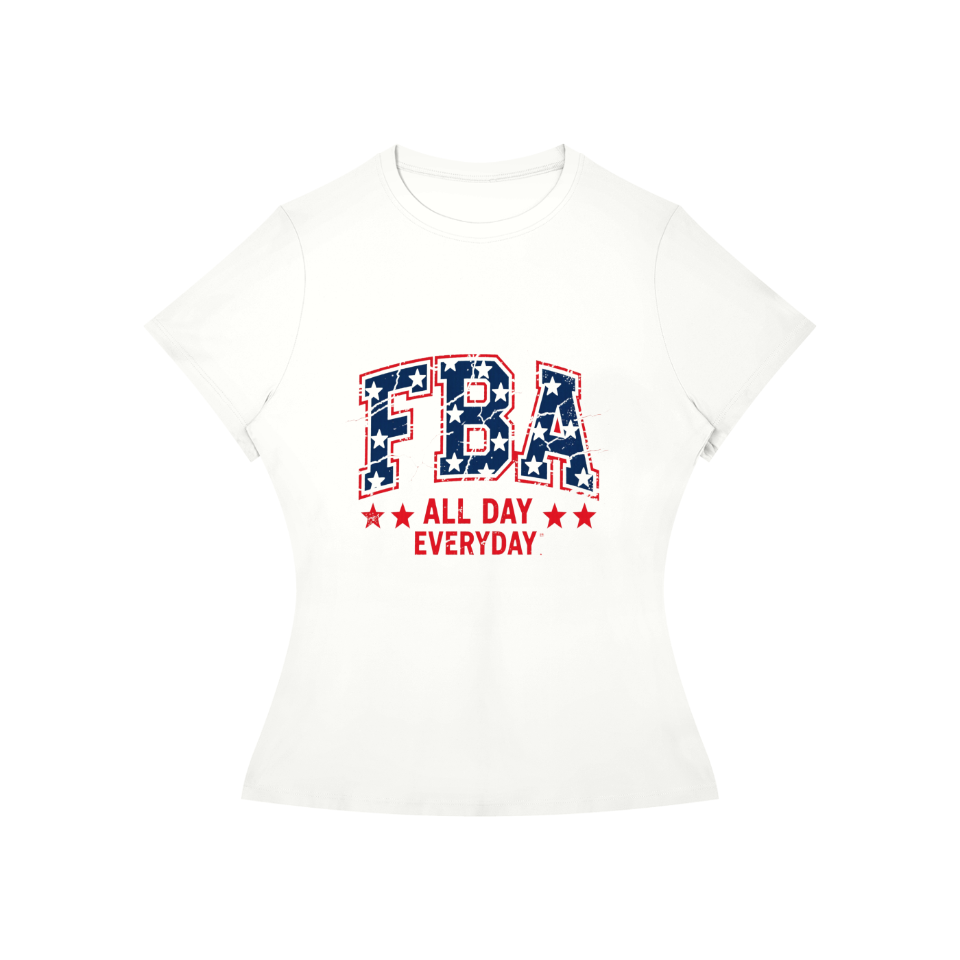 Women’s Slim Fit USA T-Shirt