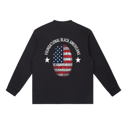 MADE IN AMERICA Crewneck Long-Sleeve T-Shirt