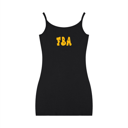 Women's FBA GOLD Tight Sleeveless Dress