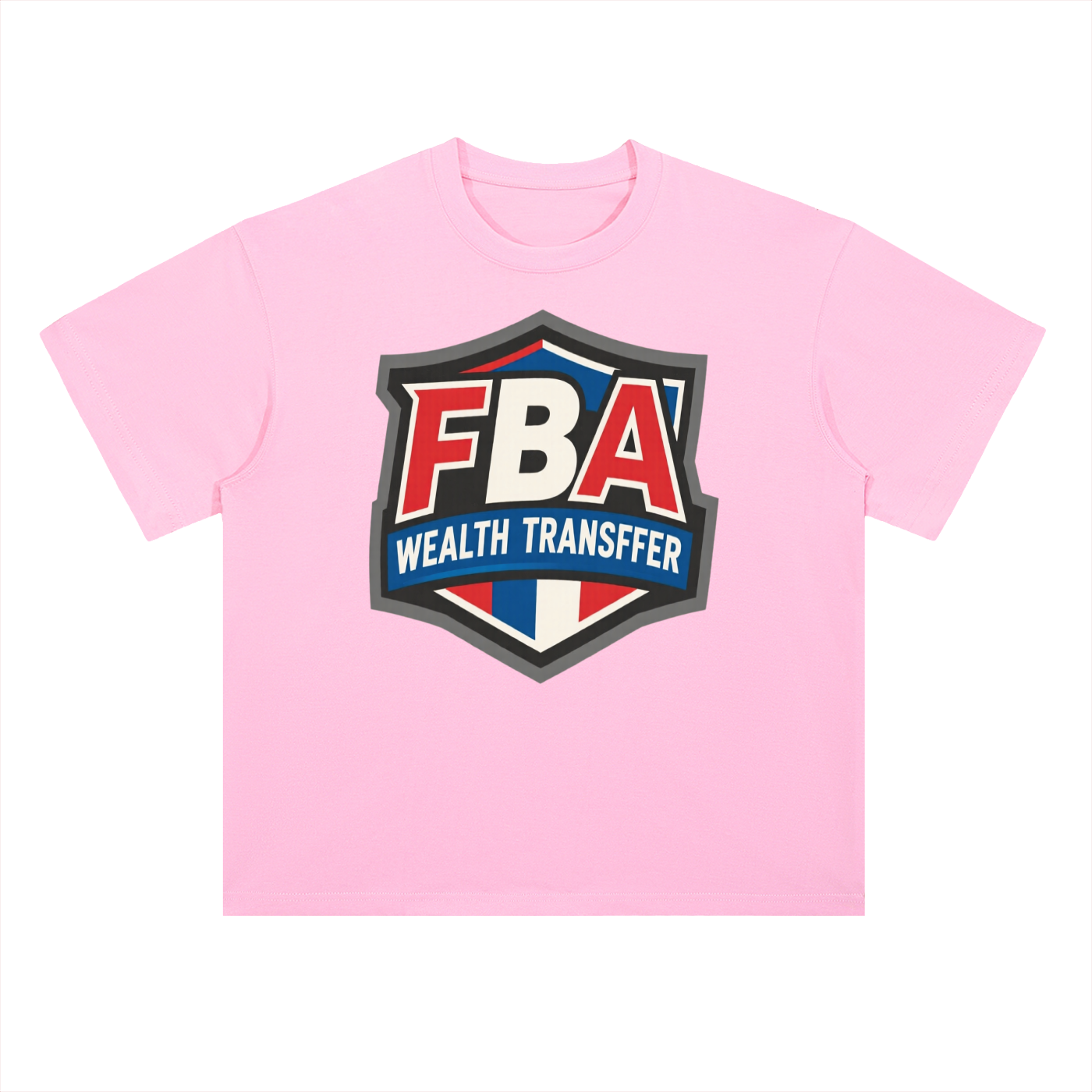 FBA BADGE Heavyweight Drop Shoulder Cotton T-Shirt