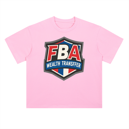 FBA BADGE Heavyweight Drop Shoulder Cotton T-Shirt
