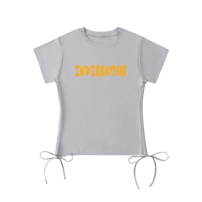 GOLDEN  WOMEN'S Drawstring T-Shirt