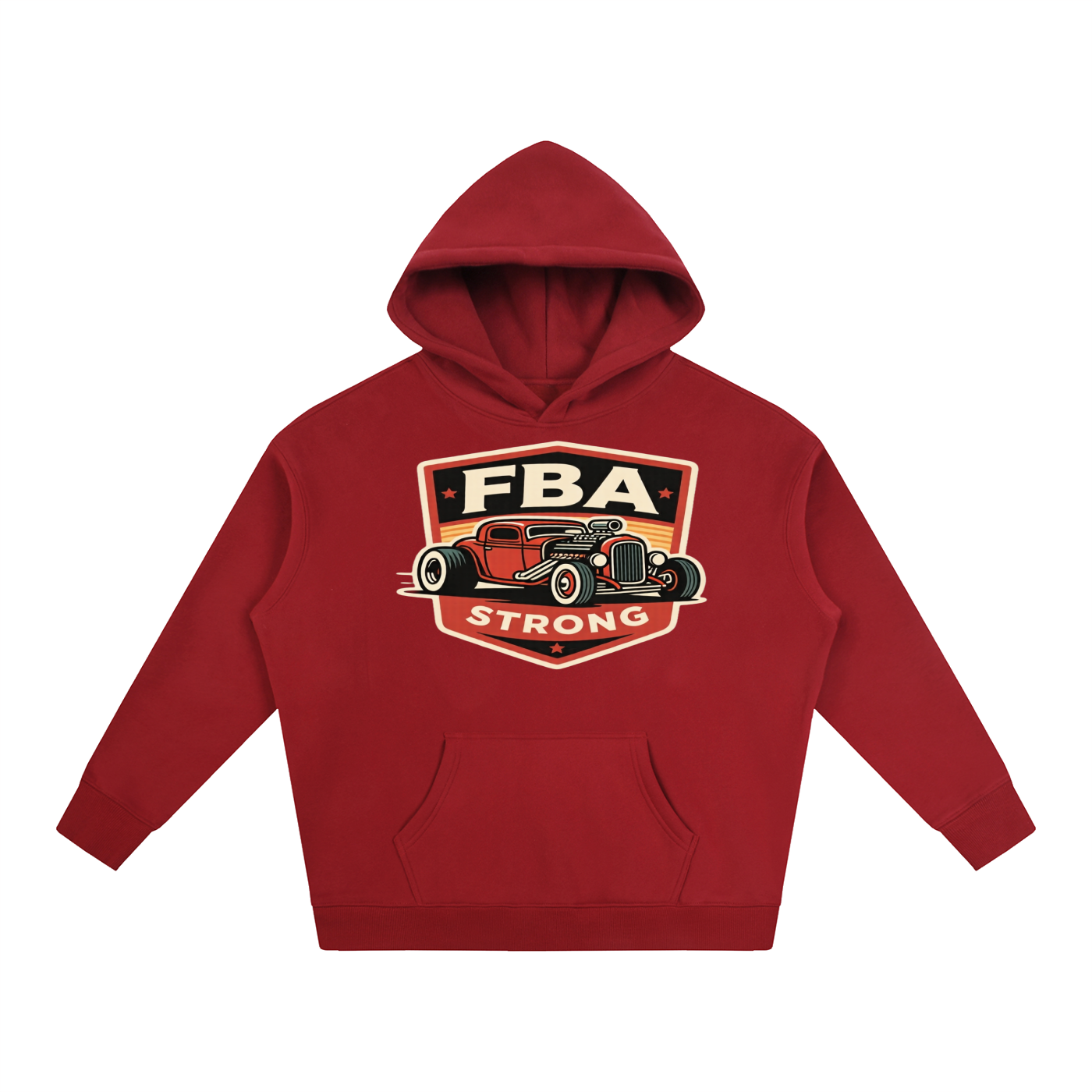 FBA STRONG Oversize Fleeced Hoodie