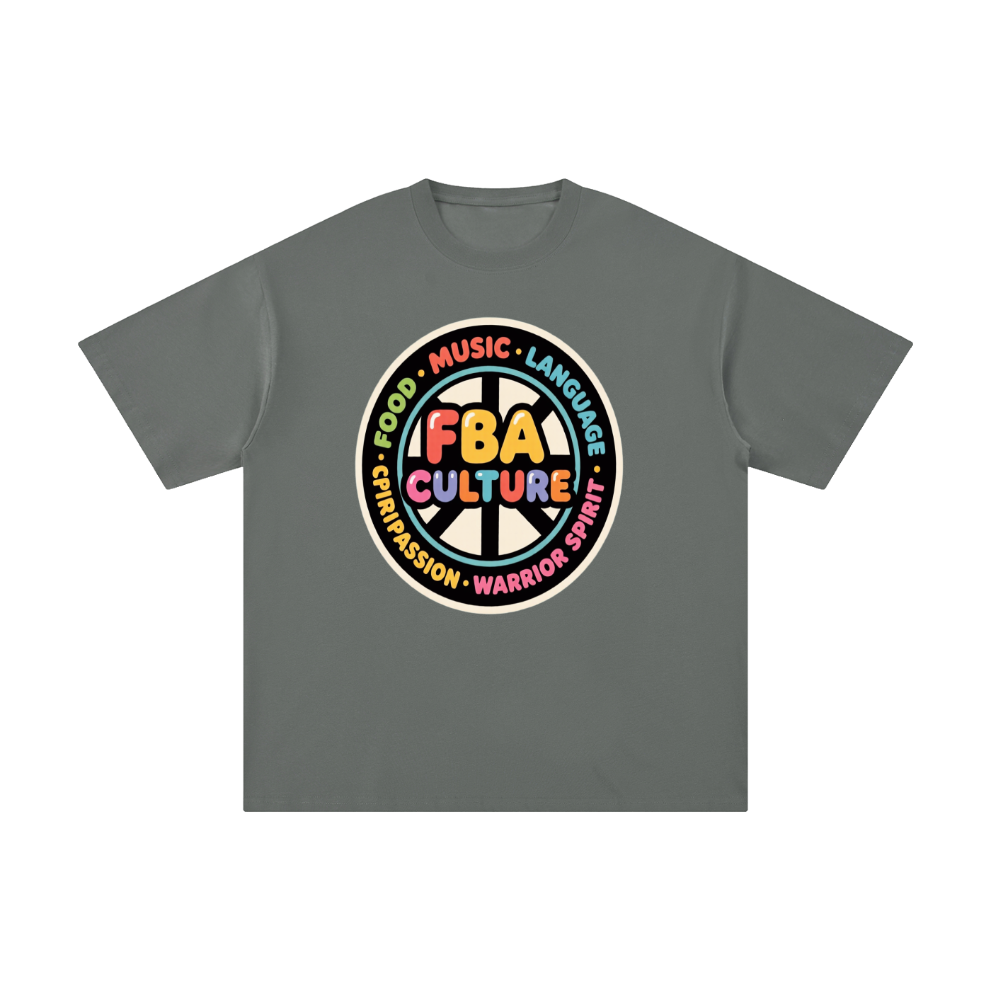 BRIGHT FBA CULTURE Unisex Pure Cotton T-Shirt