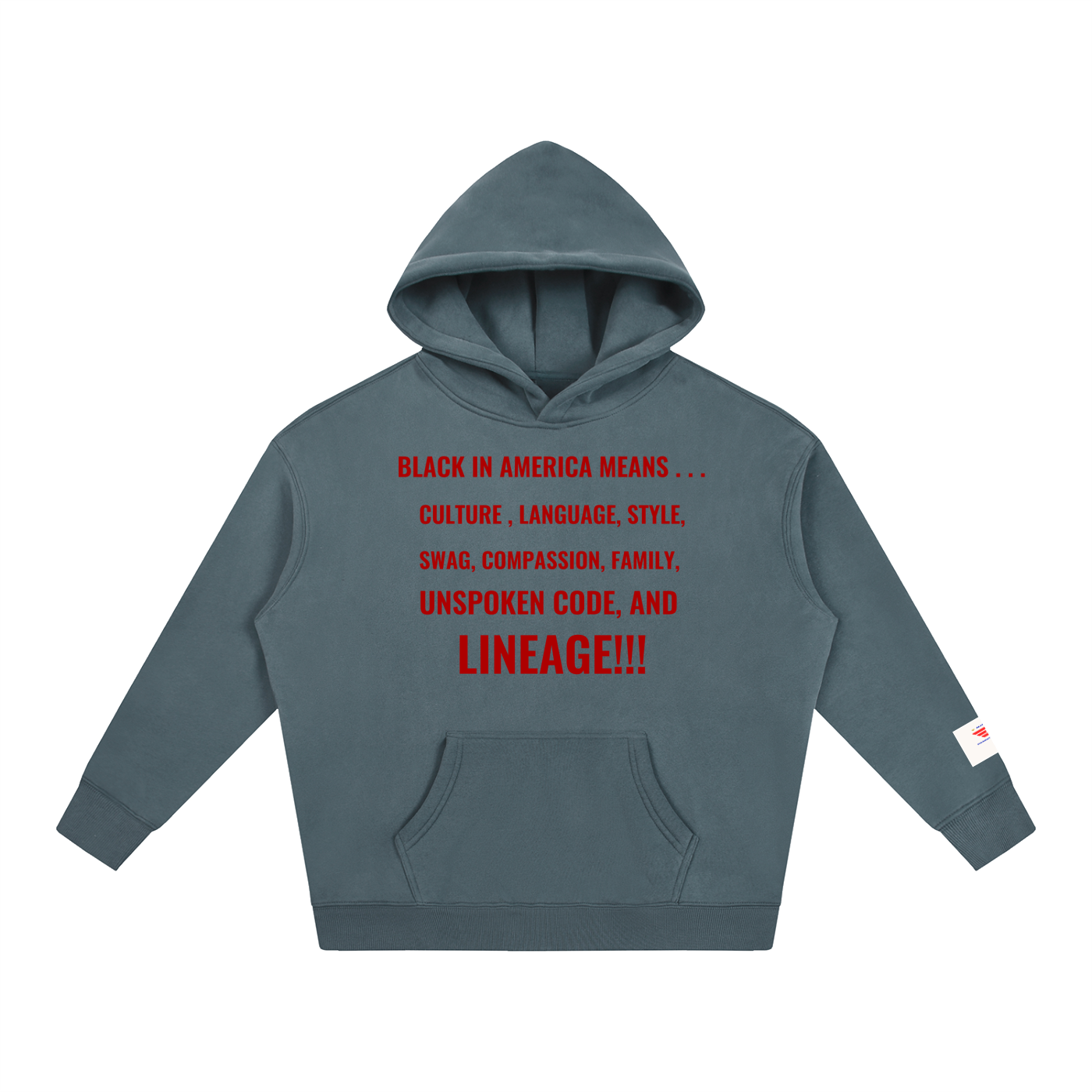 Oversize Fleeced Hoodie #5
