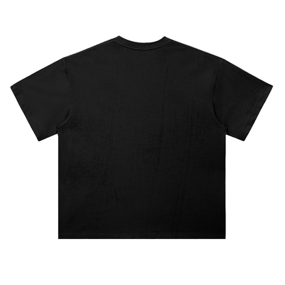 FLAGPRINT Drop Shoulder Cotton T-Shirt