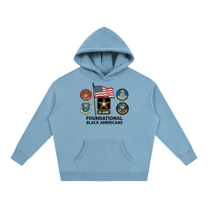 FBA SERVICEMEN Oversize Fleeced Hoodie