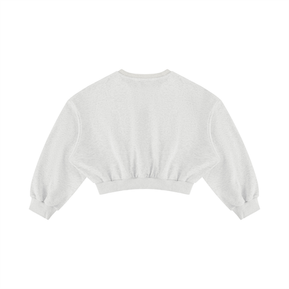 Women's INDIGENOUS Boxy Cropped Crewneck Sweatshirt
