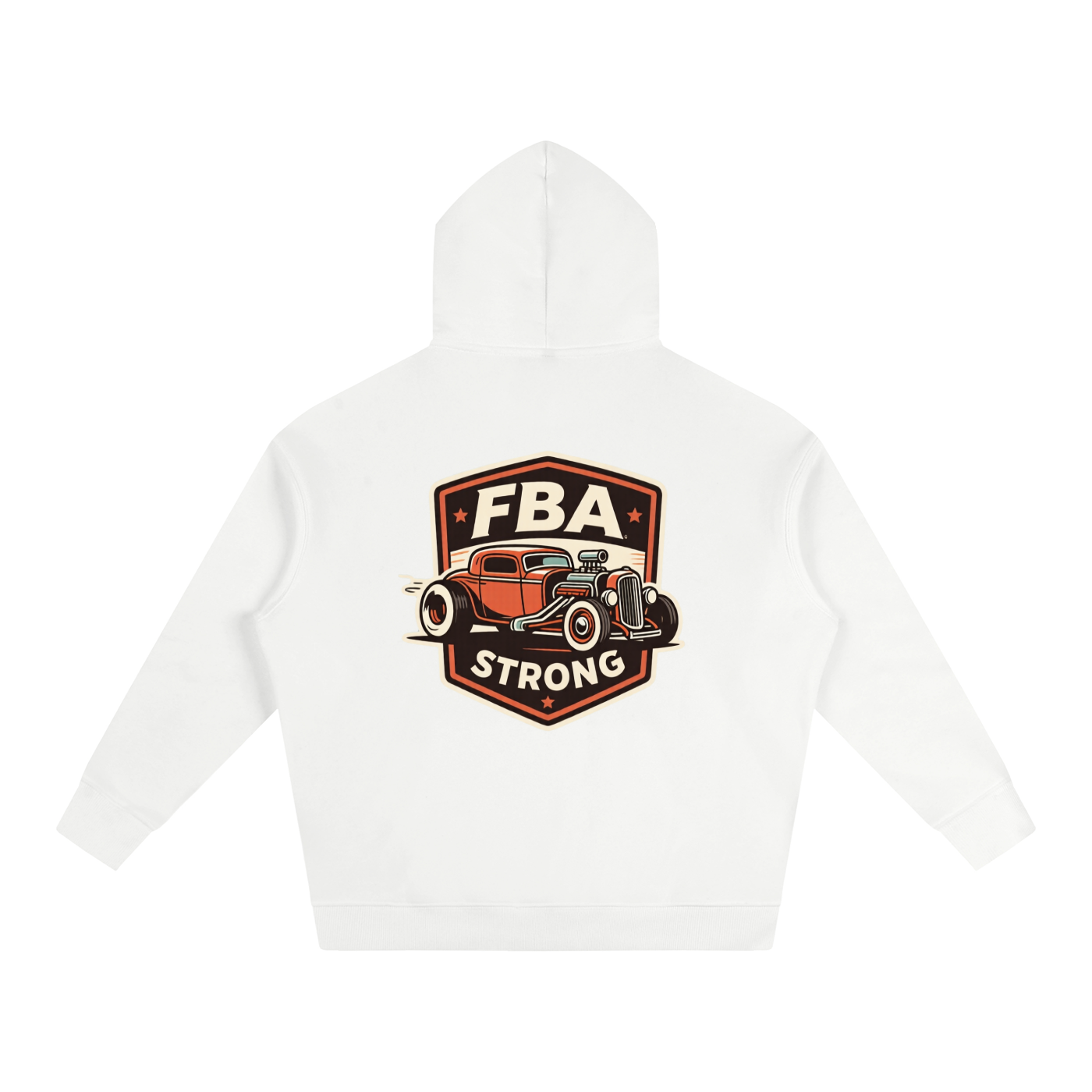 HOT ROD Oversize Fleeced Hoodie