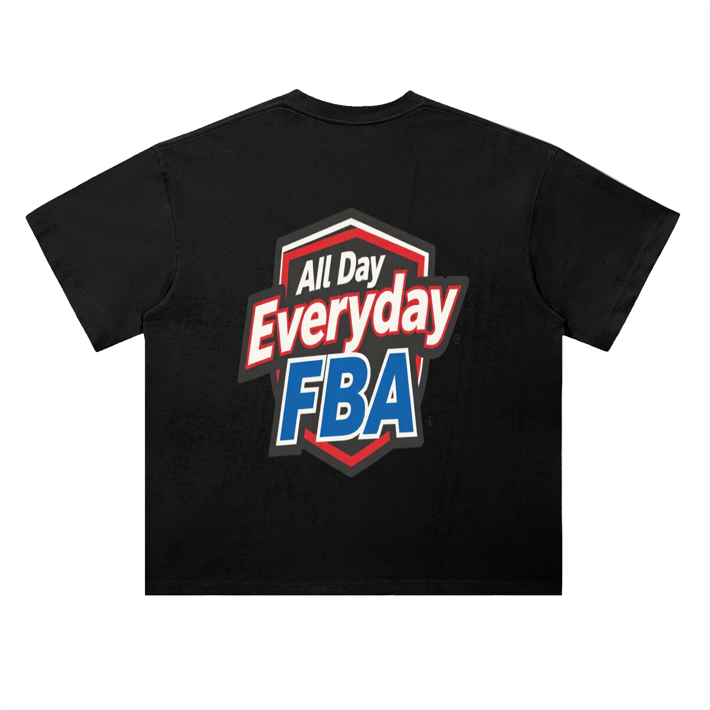 FBA BADGE Heavyweight Drop Shoulder Cotton T-Shirt