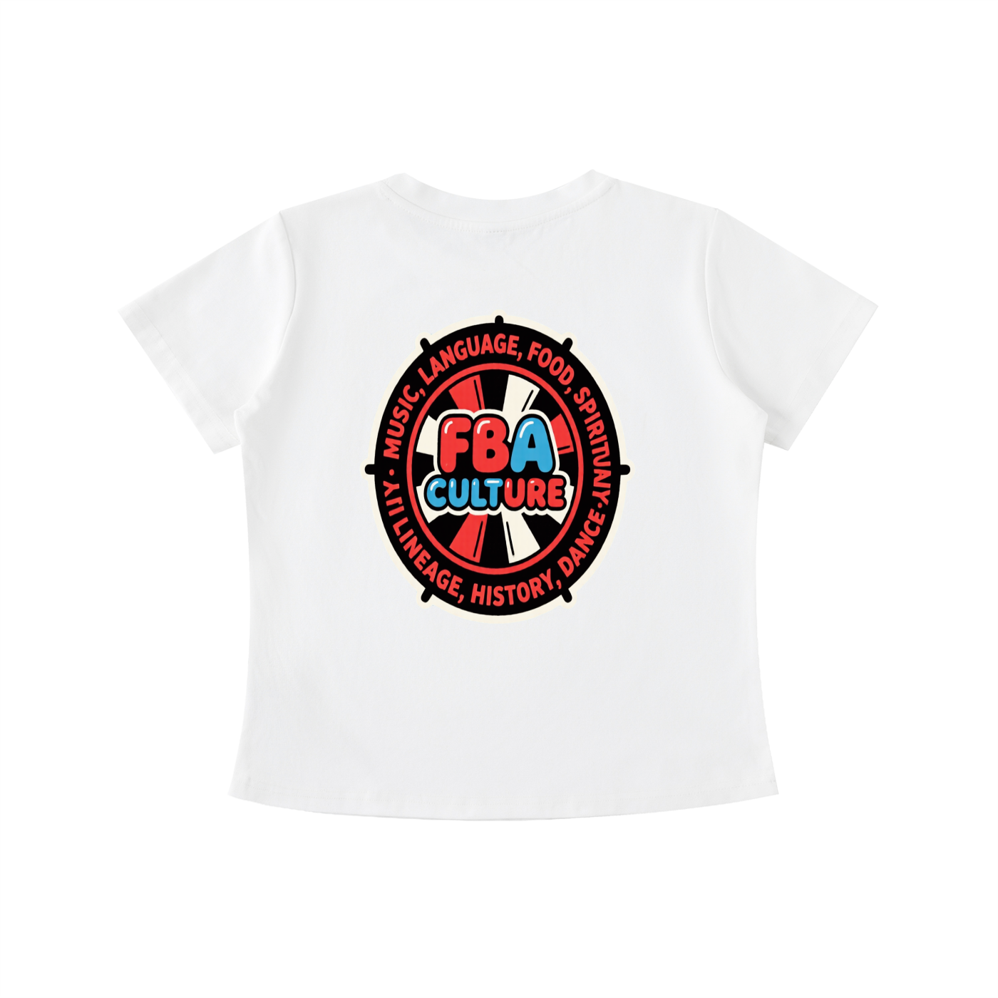 FBA BUBBLE Vintage Wash Slim Fit T-shirt