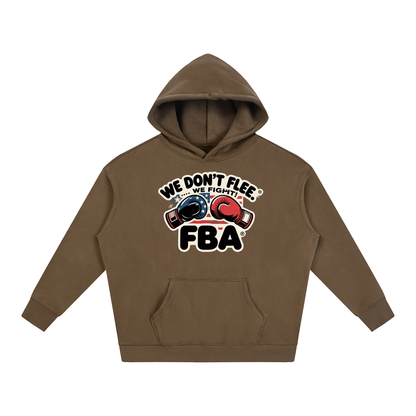 FBA NO FLEE ZONE Oversize Fleeced Hoodie
