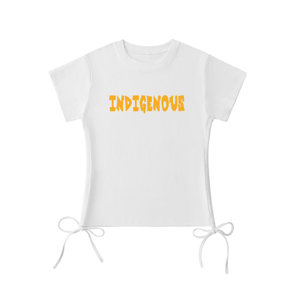 GOLDEN  WOMEN'S Drawstring T-Shirt