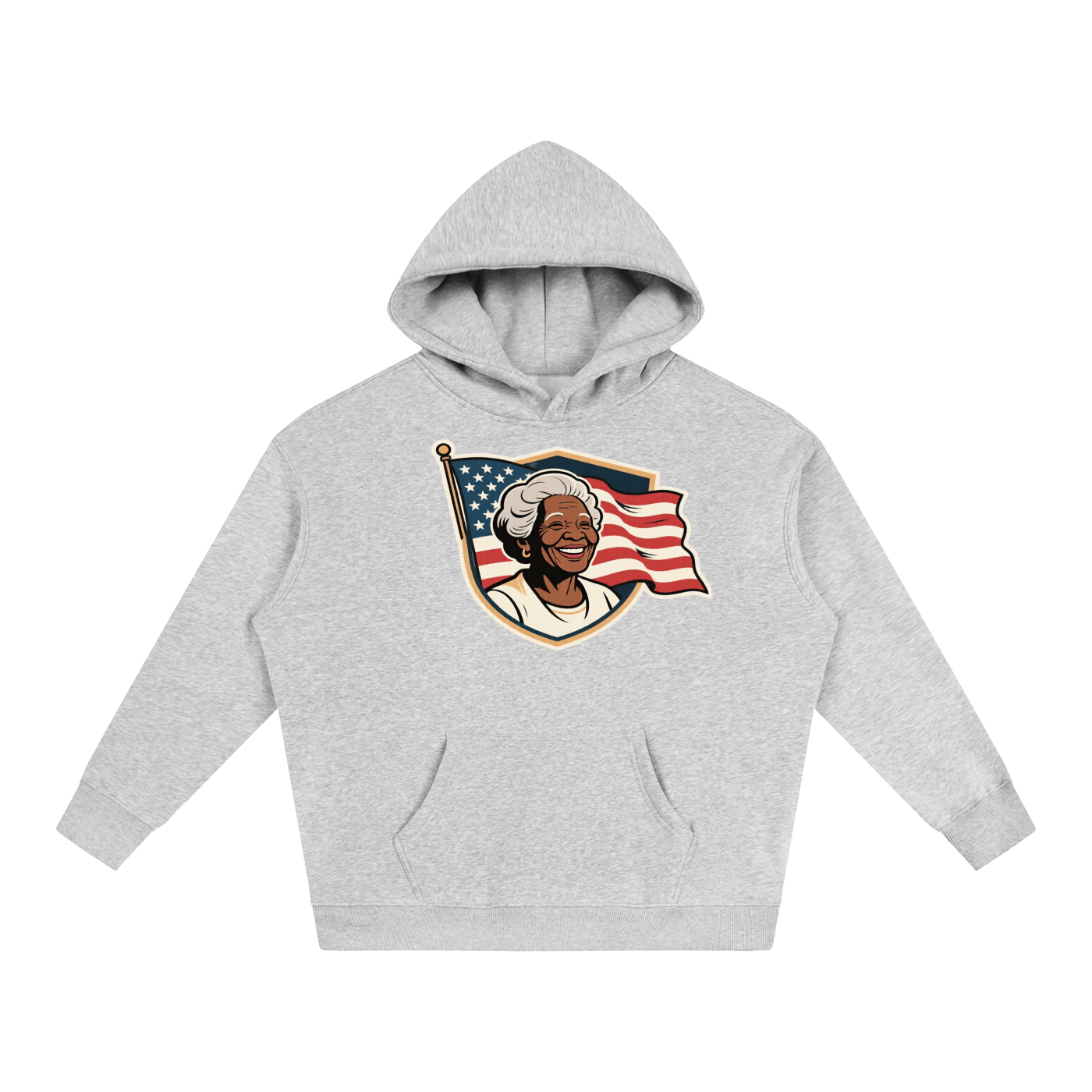 Heritage Oversize Fleeced Hoodie
