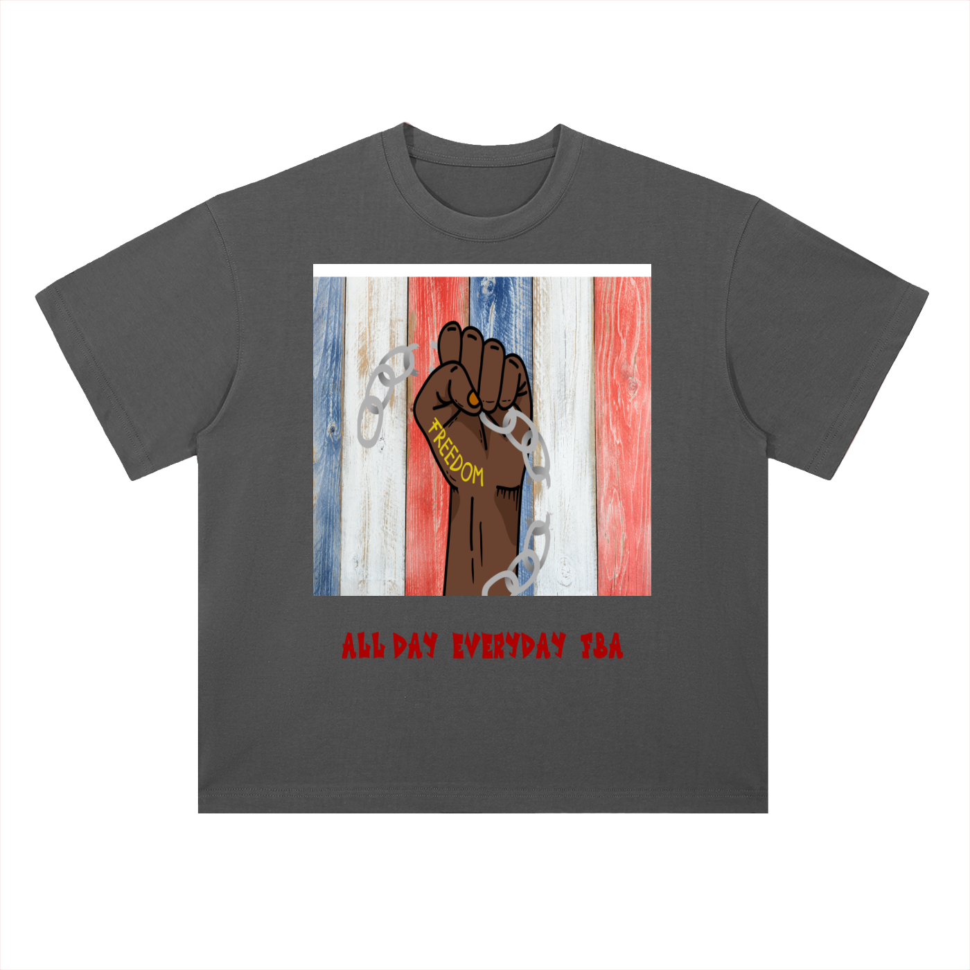 Heavyweight Drop Shoulder Cotton T-Shirt