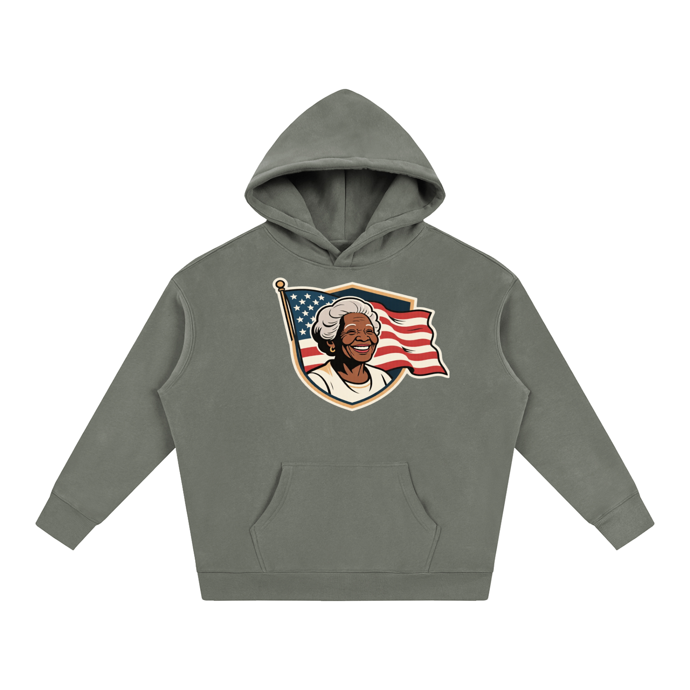Heritage Oversize Fleeced Hoodie
