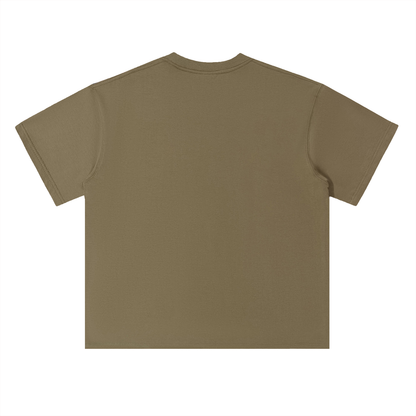 FLAGPRINT Drop Shoulder Cotton T-Shirt