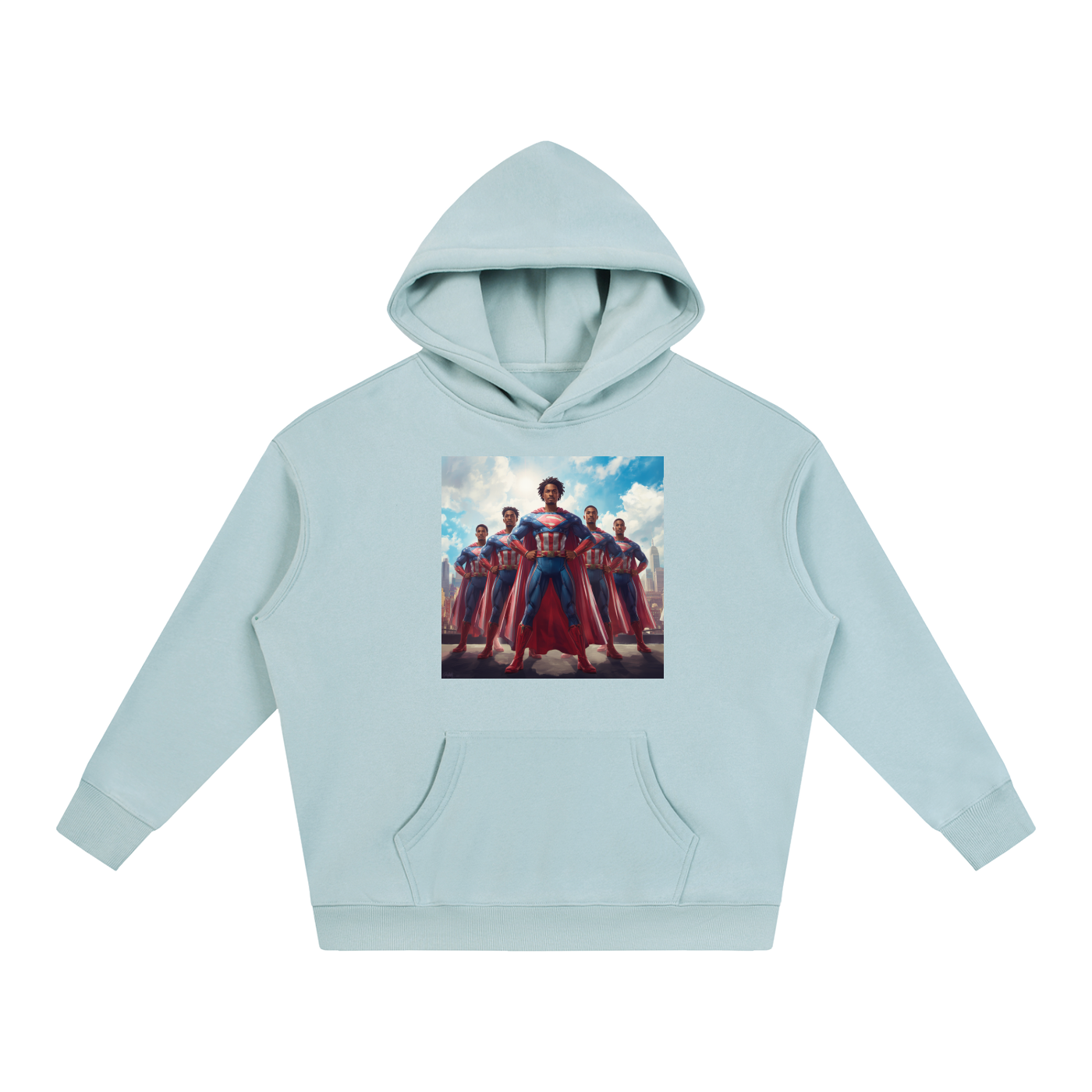 FBA SUPERHERO Oversize Fleeced Hoodie