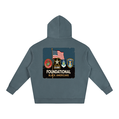 OLE AMERICA Oversize Fleeced Hoodie
