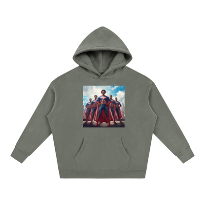 FBA SUPERHERO Oversize Fleeced Hoodie