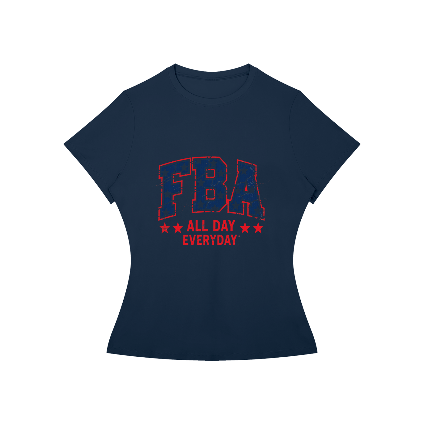 Women’s Slim Fit USA T-Shirt