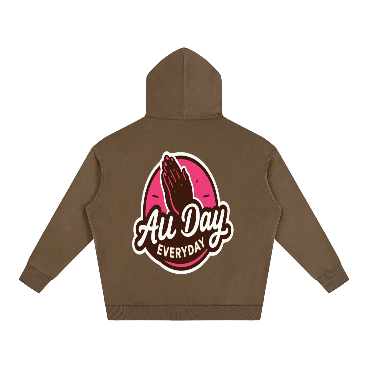 Praying Hands Oversize Fleeced Hoodie