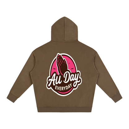Praying Hands Oversize Fleeced Hoodie